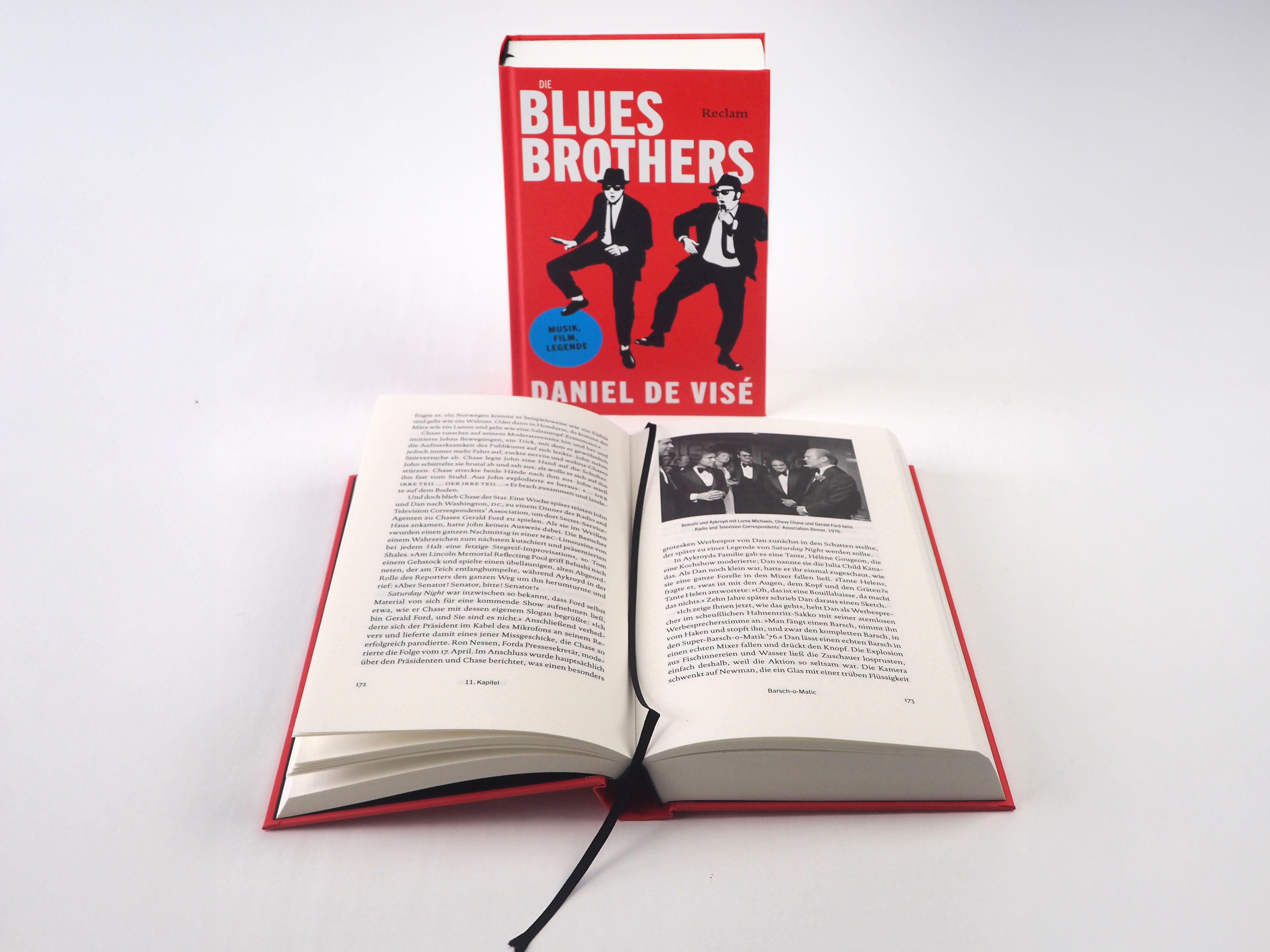 Beispielinhalt (Bild) Die Blues Brothers. Musik, Film, Legende