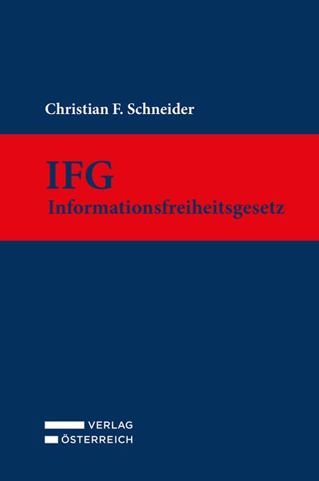 Vorderes Coverbild IFG - Informationsfreiheitsgesetz