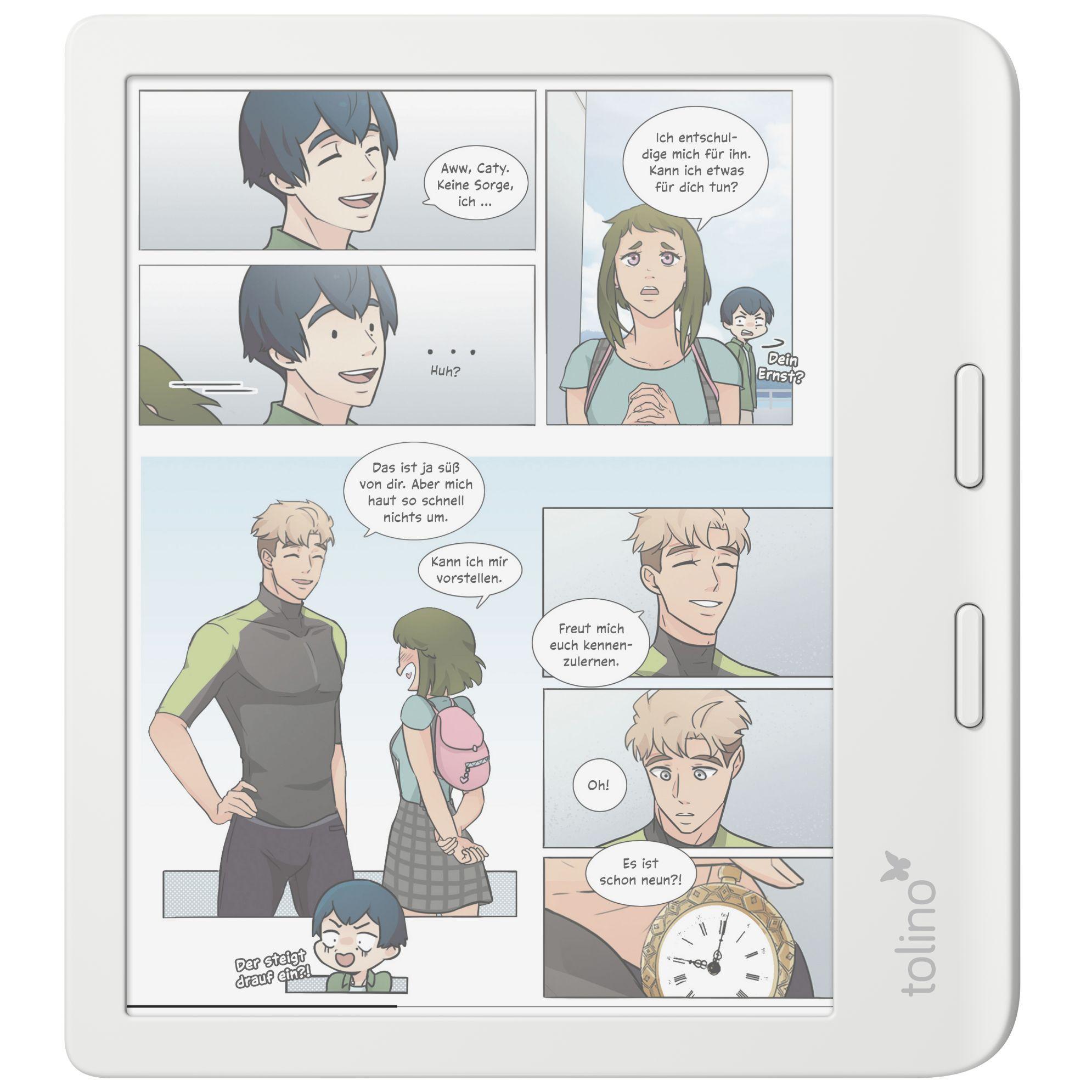 Beispielinhalt (Bild) tolino vision color weiß