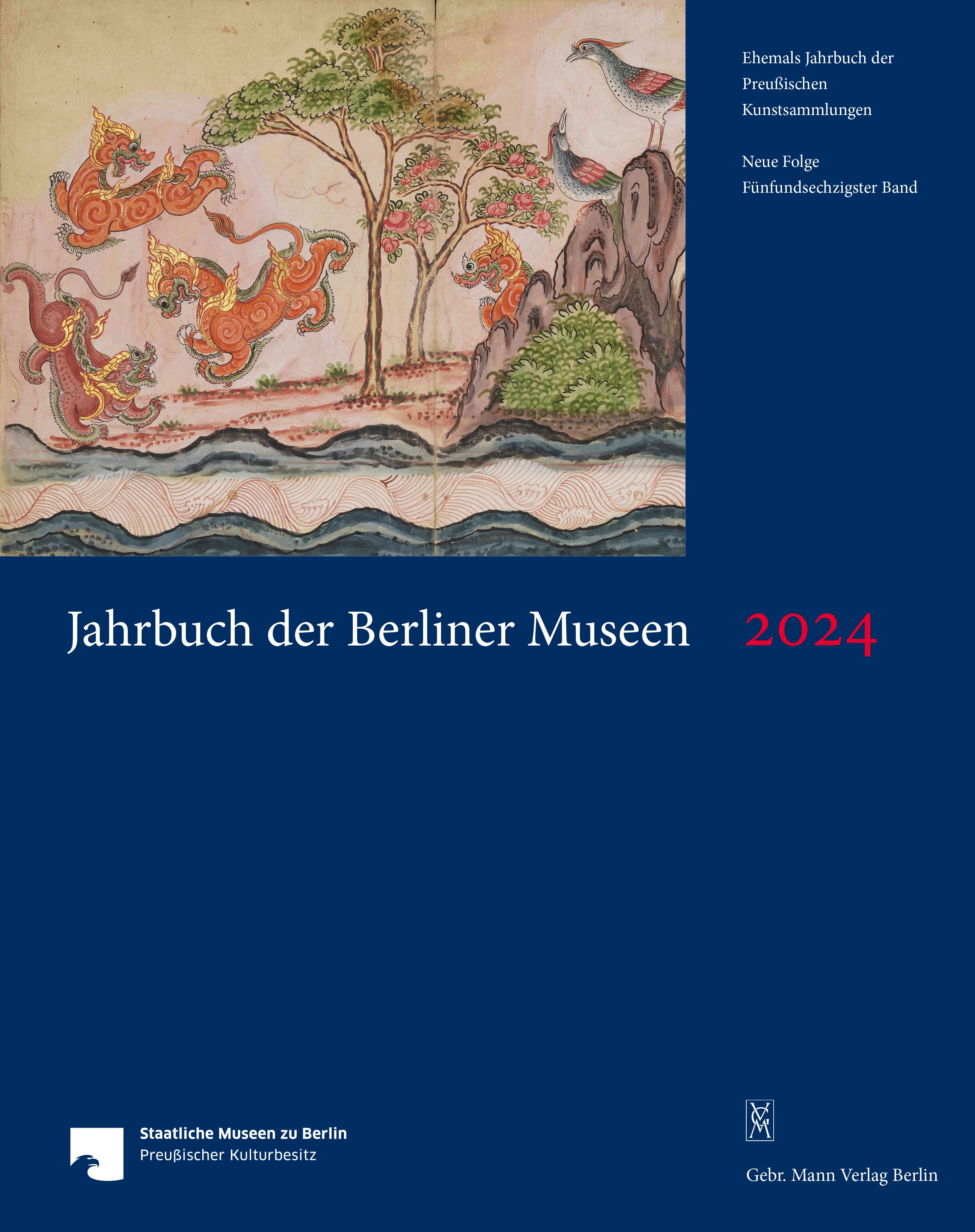 Vorderes Coverbild Jahrbuch der Berliner Museen 65. Band (2024)
