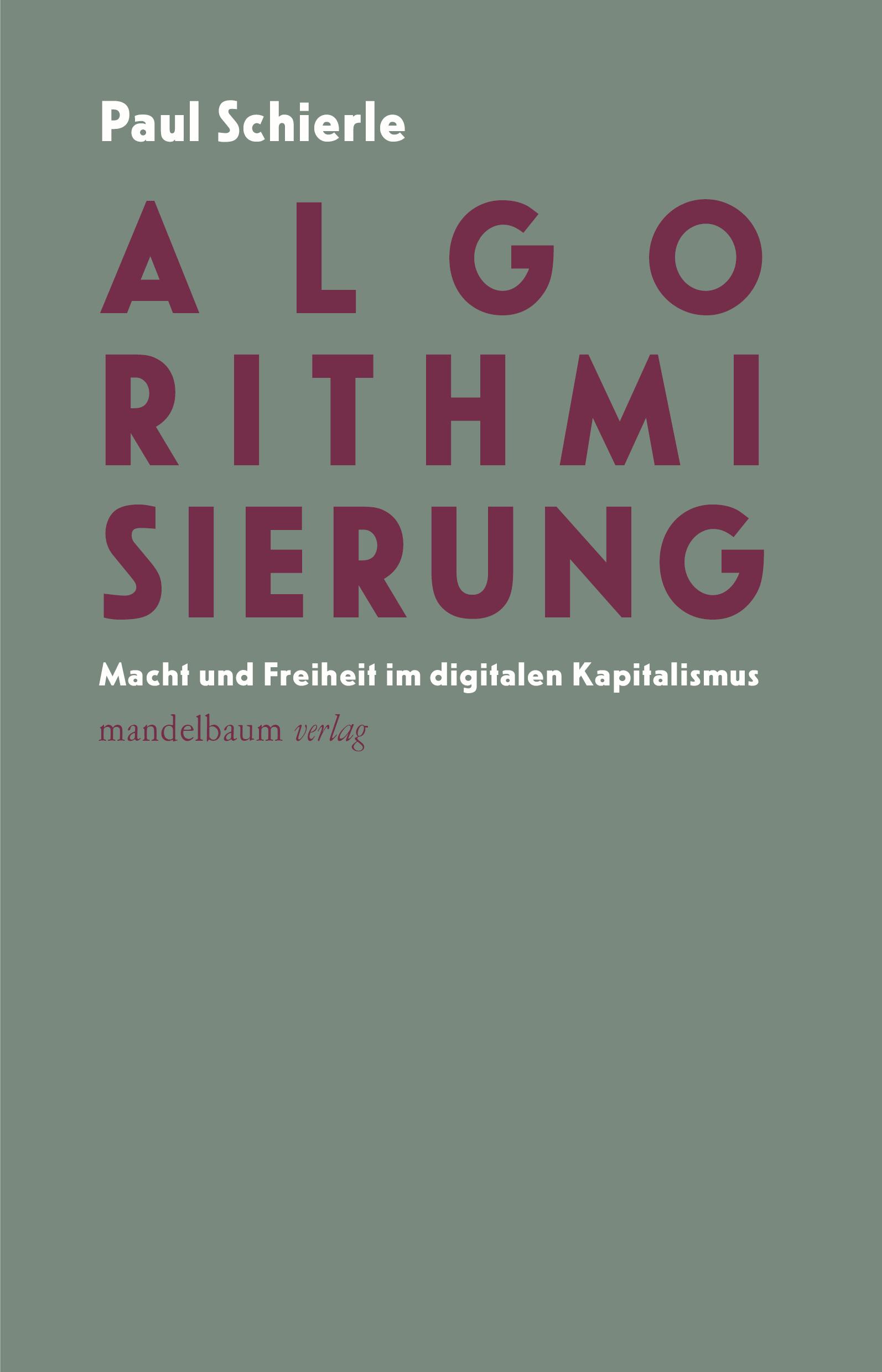 Vorderes Coverbild Algorithmisierung