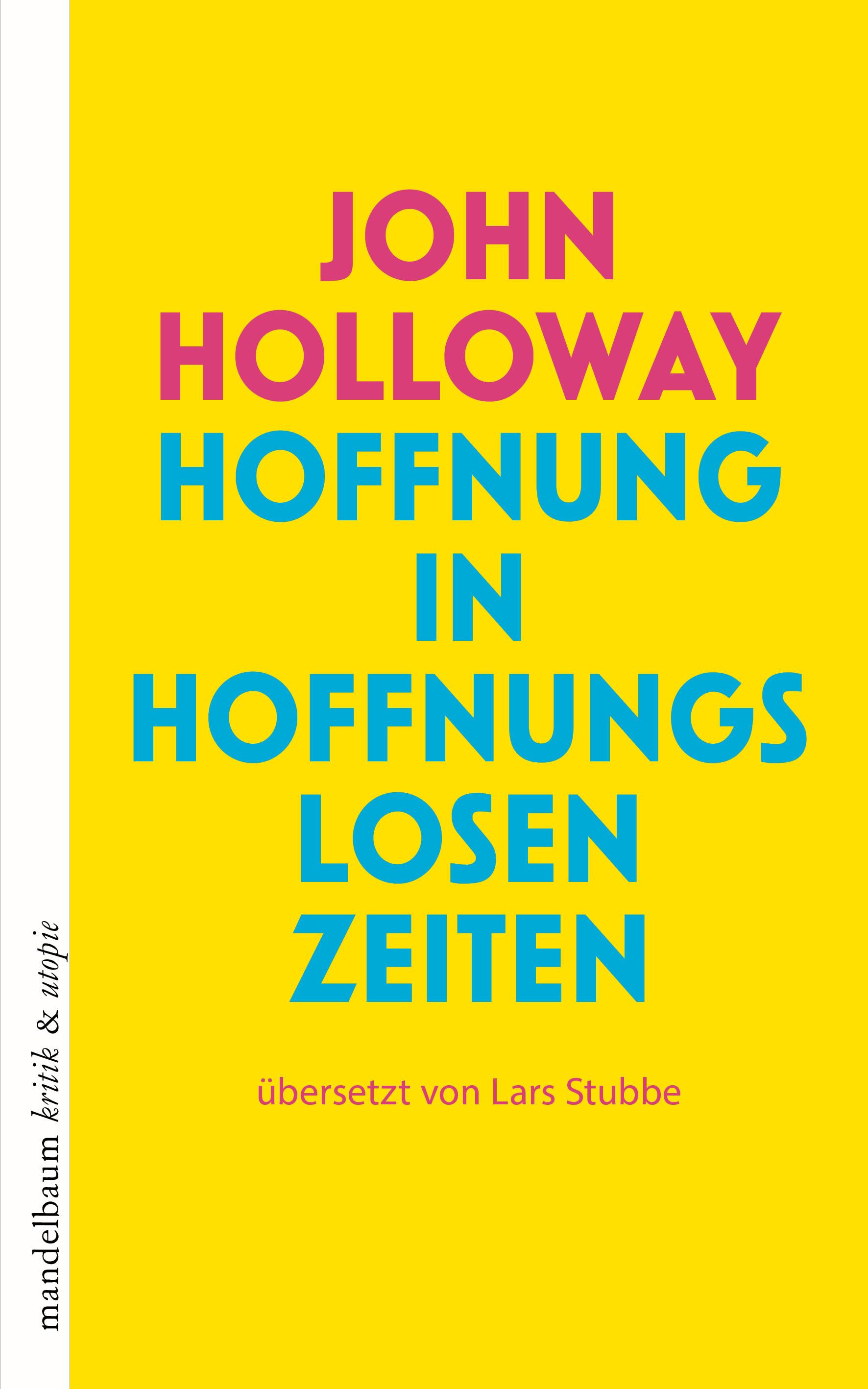 Vorderes Coverbild Hoffnung in hoffnungslosen Zeiten