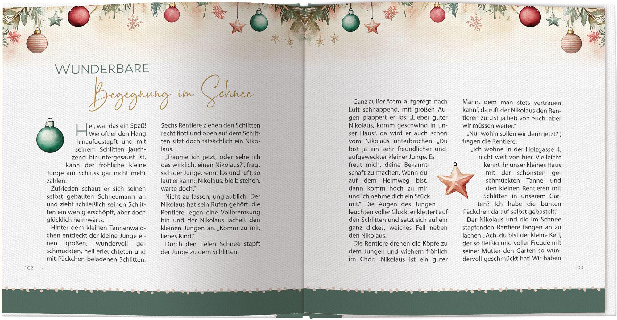 Beispielinhalt (Bild) Erzähl mir von deinem Weihnachten