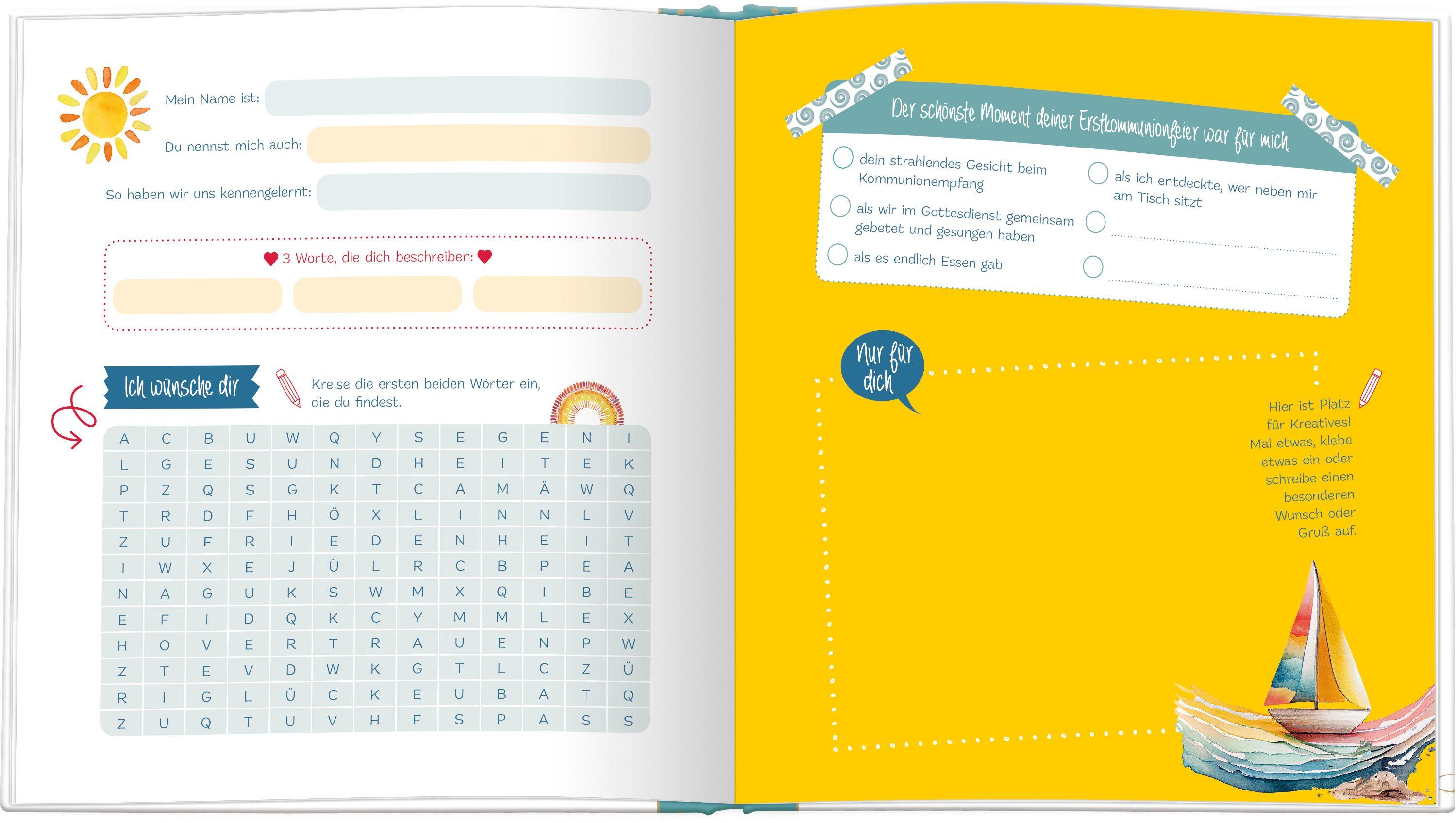 Beispielinhalt (Bild) Meine Kommunion