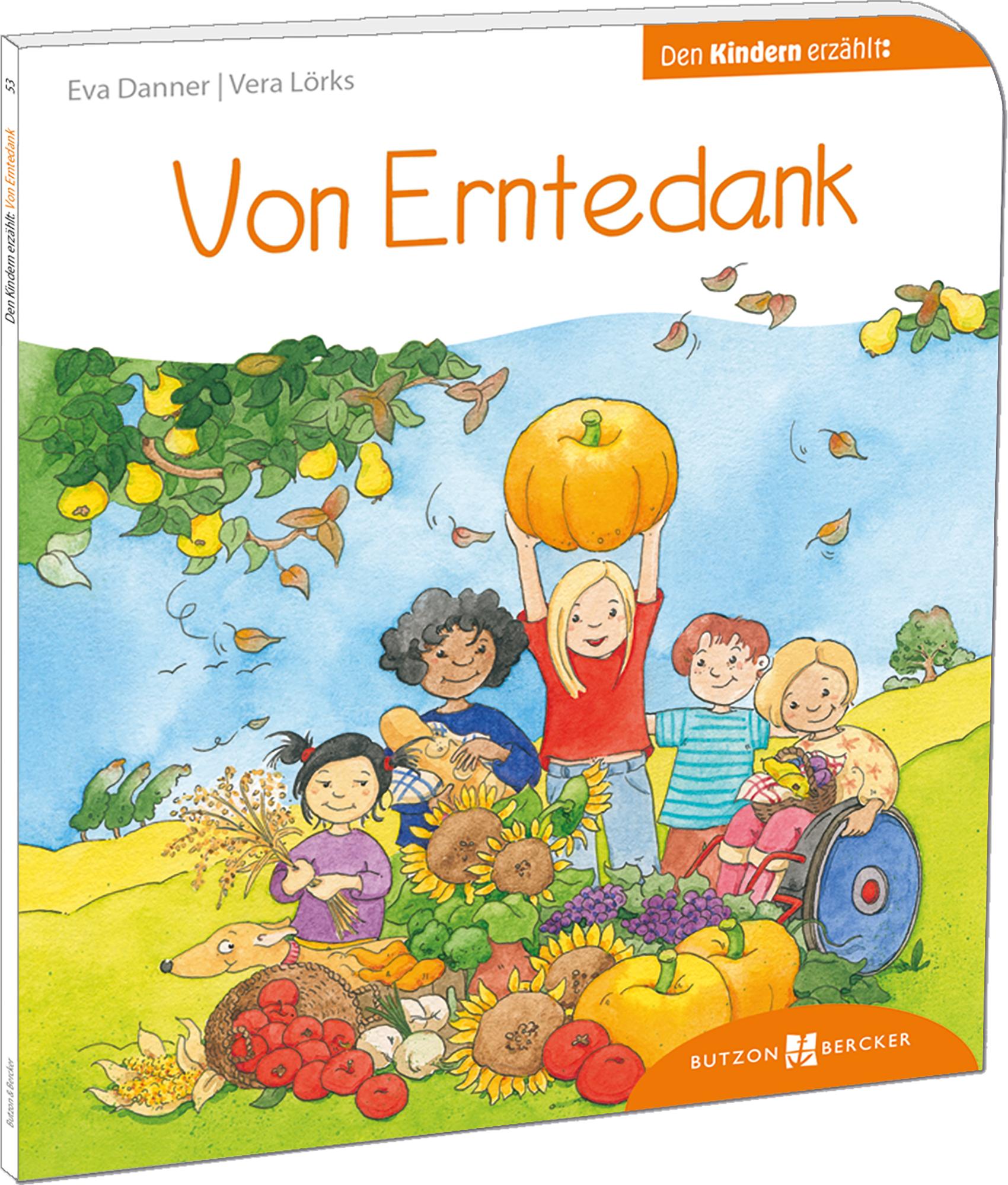 Vorderes Coverbild Von Erntedank den Kindern erzählt