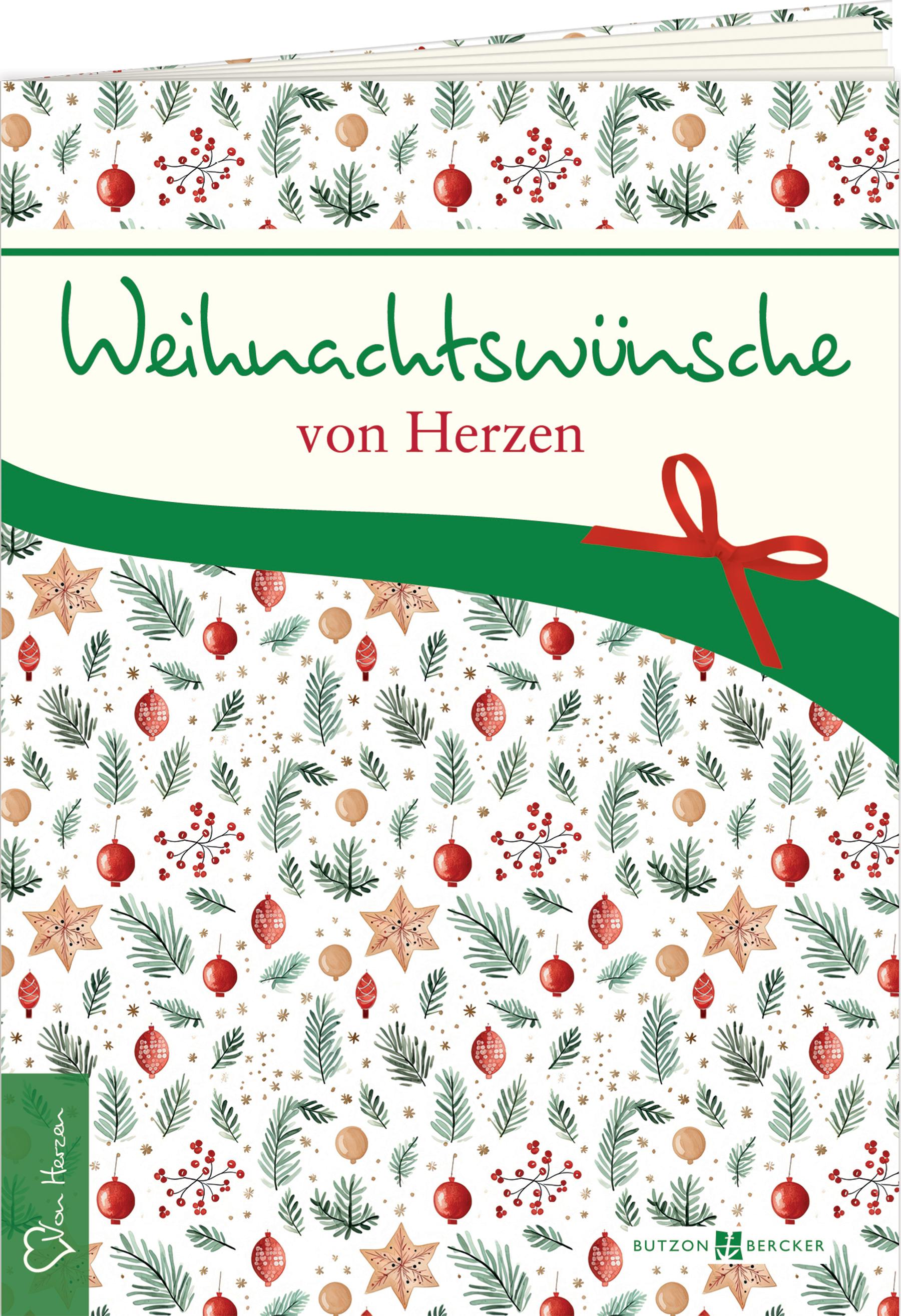 Vorderes Coverbild Weihnachtswünsche von Herzen