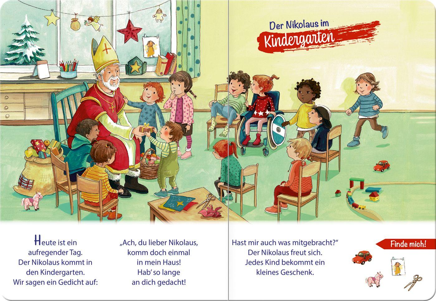 Beispielinhalt (Bild) Mein Entdecker-Buch: Nikolaus