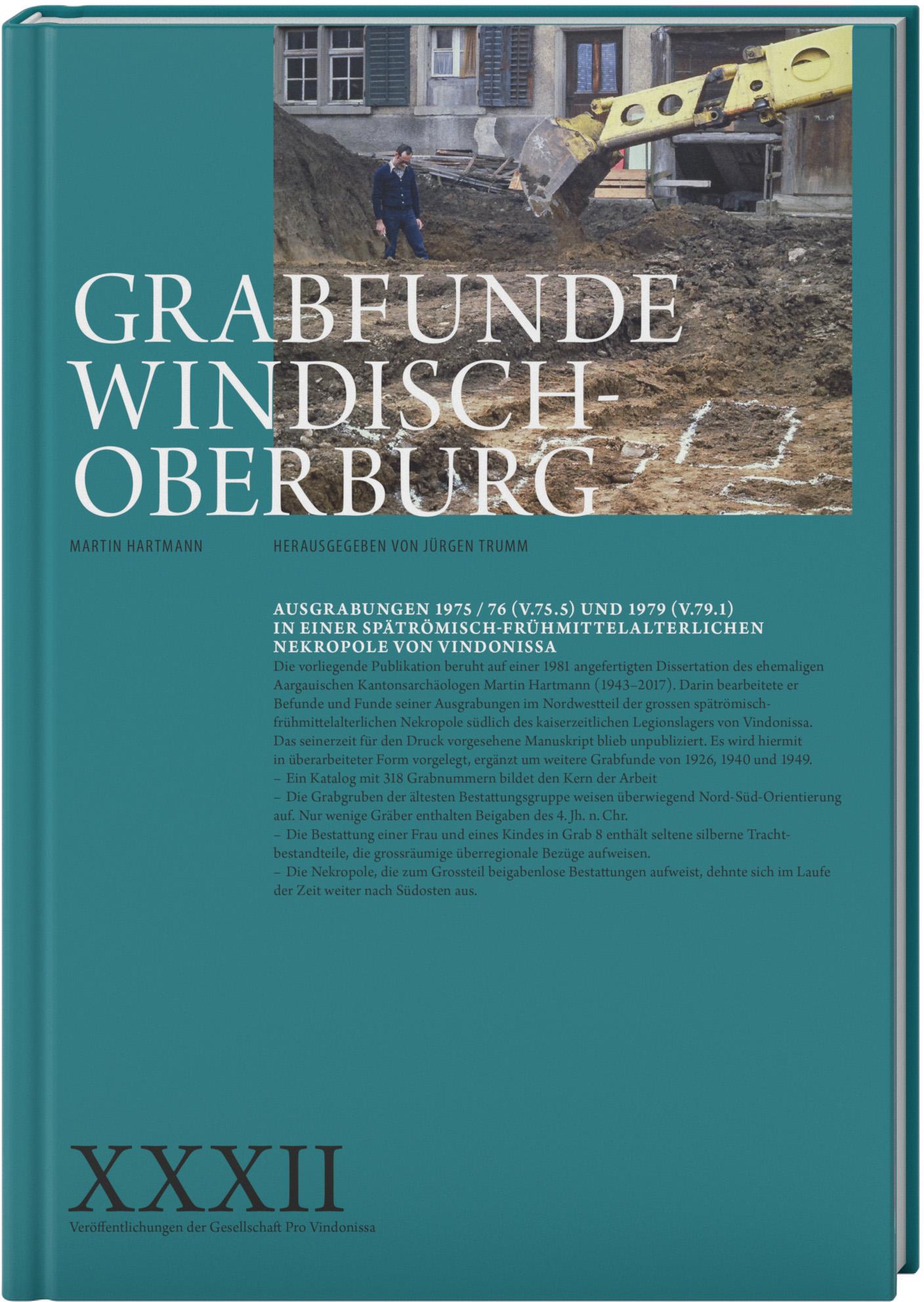 Vorderes Coverbild Grabfunde Windisch-Oberburg