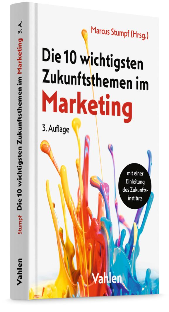 Vorderes Coverbild Die 10 wichtigsten Zukunftsthemen im Marketing