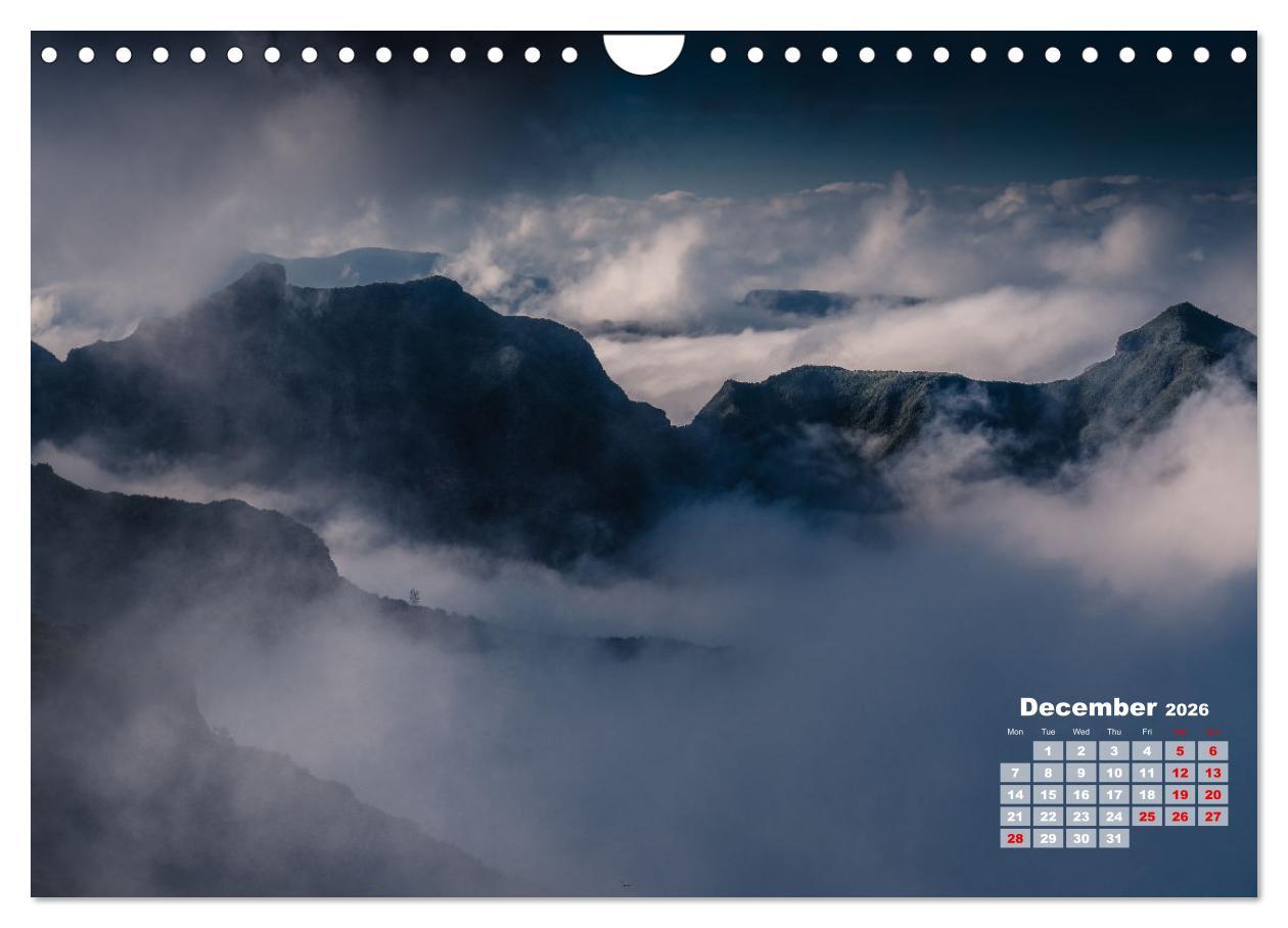 Beispielinhalt (Bild) Madeira Island - Portugal (Wall Calendar 2026 DIN A4 landscape), CALVENDO 12 Month Wall Calendar