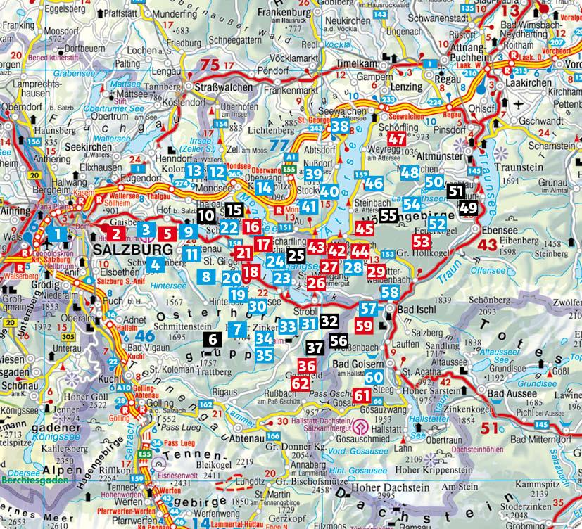 Beispielinhalt (Bild) Salzkammergut West: von Salzburg bis Bad Ischl
