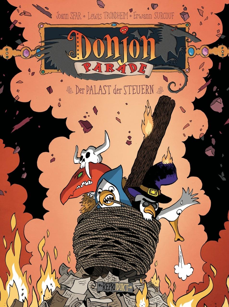 Vorderes Coverbild Donjon Parade 8