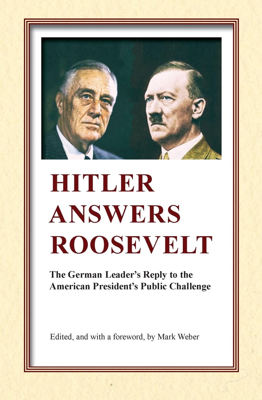 Vorderes Coverbild Hitler Answers Roosevelt