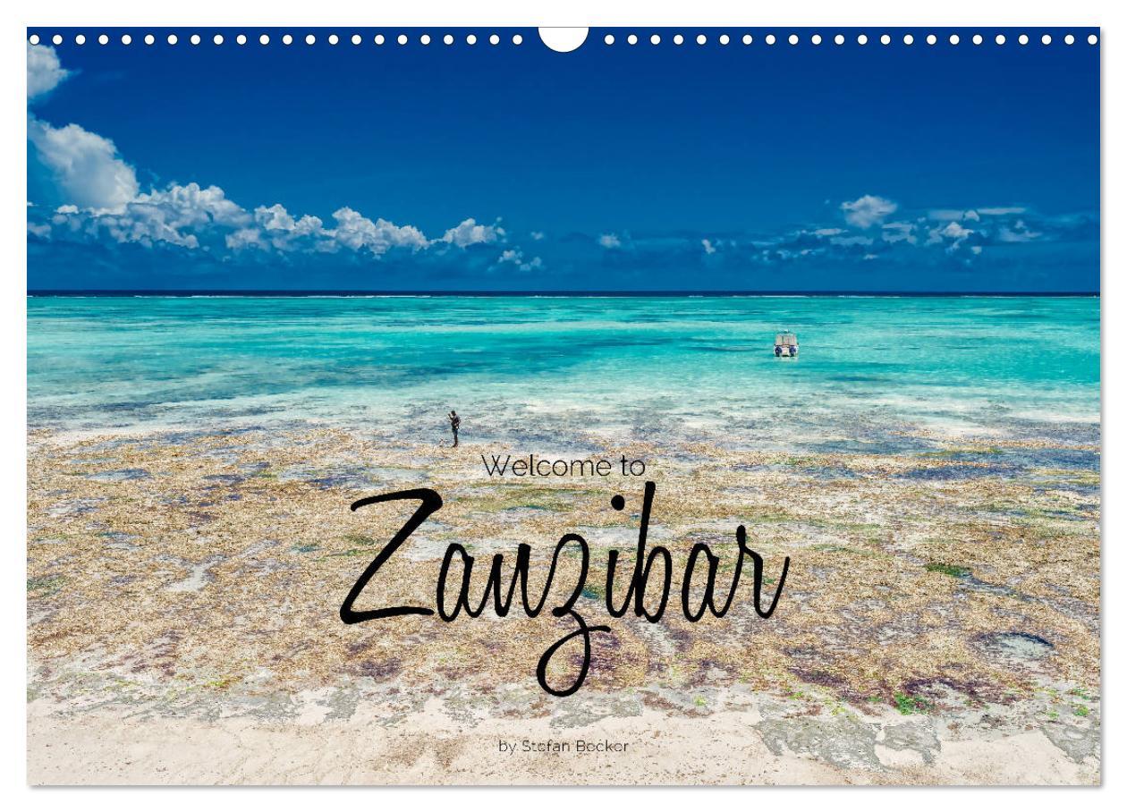 Vorderes Coverbild Welcome to Zanzibar (Wall Calendar 2026 DIN A3 landscape), CALVENDO 12 Month Wall Calendar