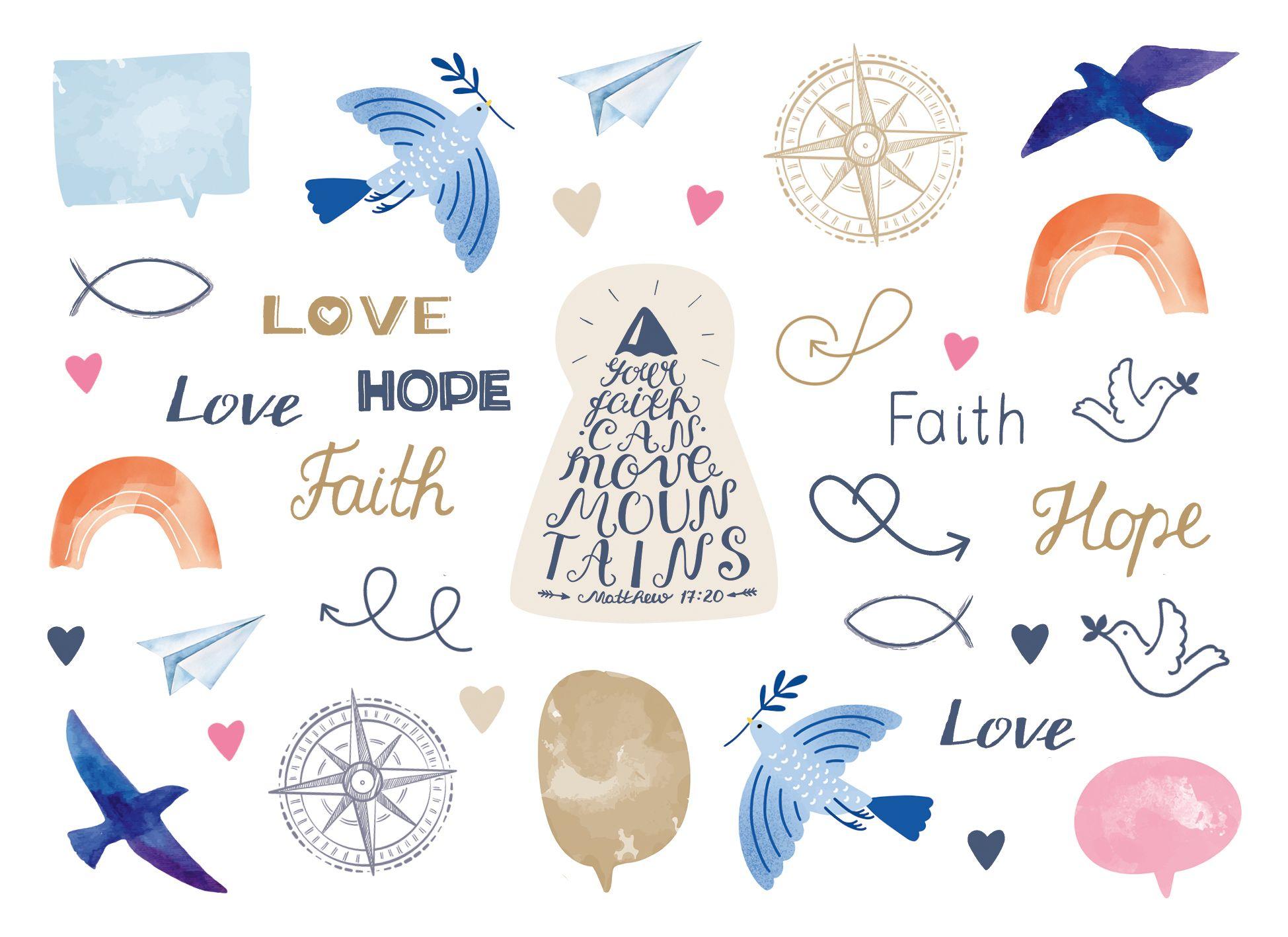 Beispielinhalt (Bild) Meine Firmung - Kreativalbum