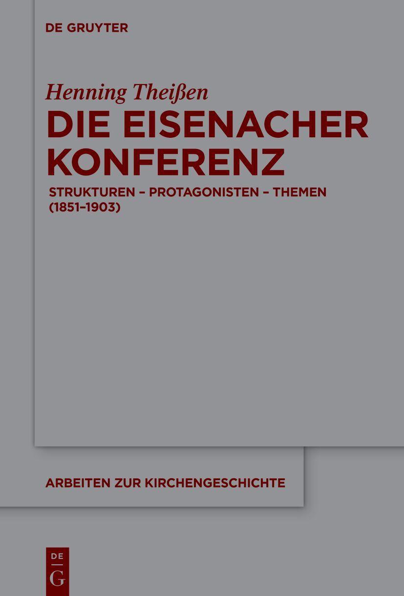 Vorderes Coverbild Die Eisenacher Konferenz