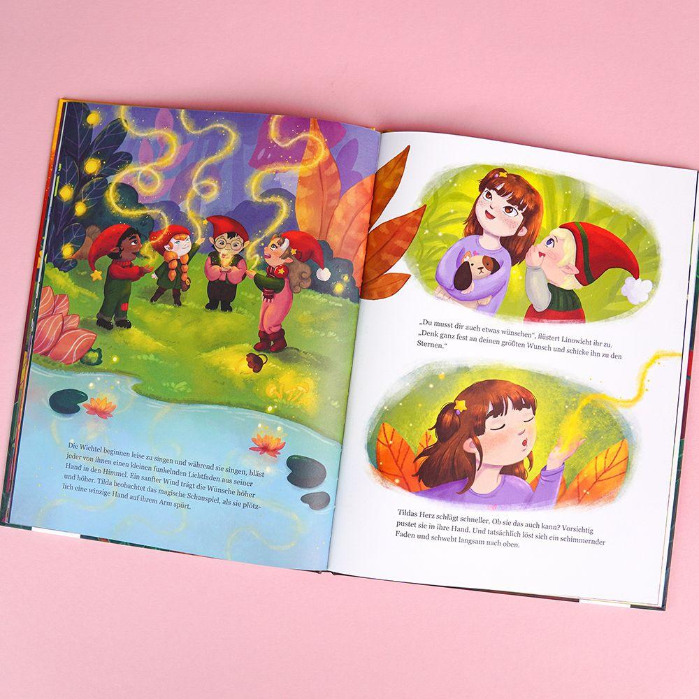 Beispielinhalt (Bild) Wichtelzauber im Flaschengarten