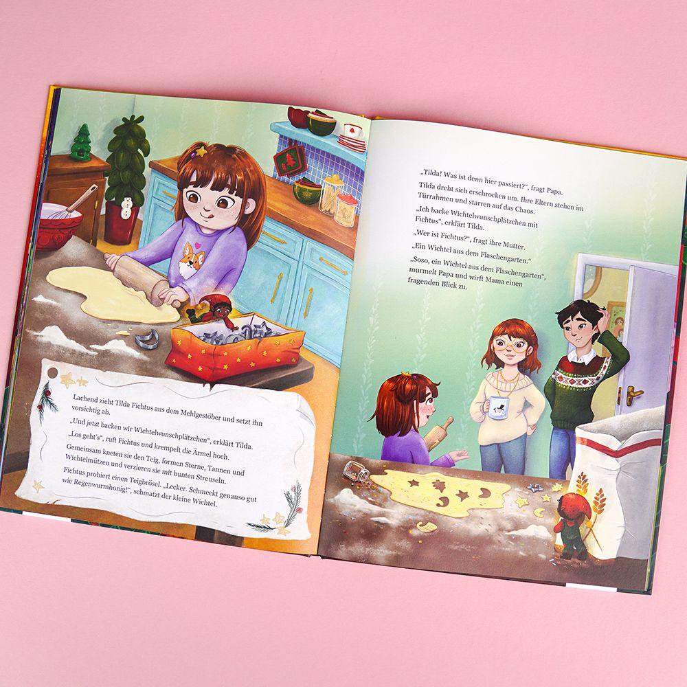 Beispielinhalt (Bild) Wichtelzauber im Flaschengarten