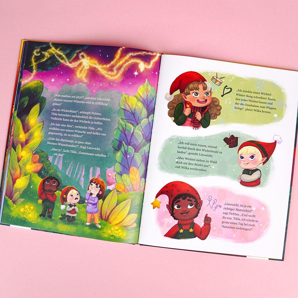 Beispielinhalt (Bild) Wichtelzauber im Flaschengarten