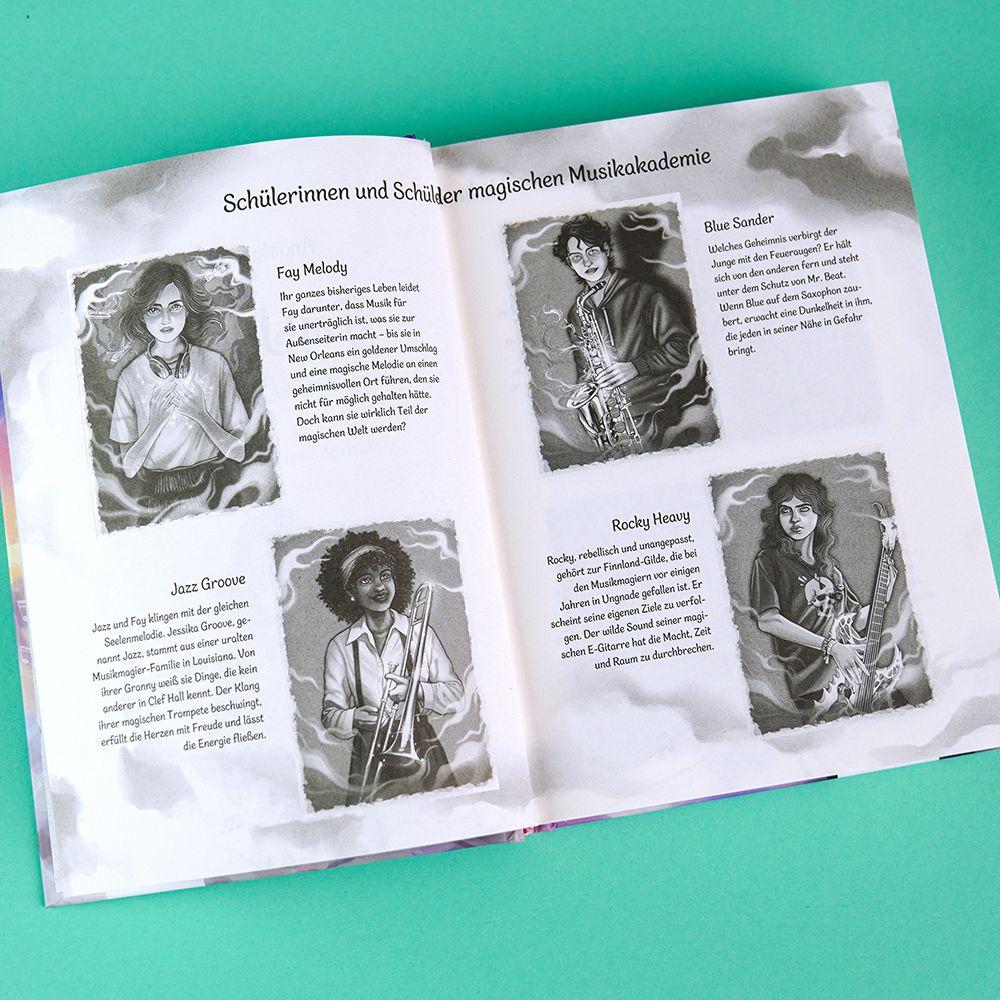 Beispielinhalt (Bild) Fay Melody - Die magische Musikakademie