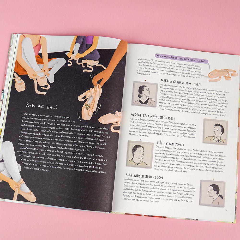 Beispielinhalt (Bild) Alles tanzt - Eine Maus wirbelt durch Stepp und Ballett