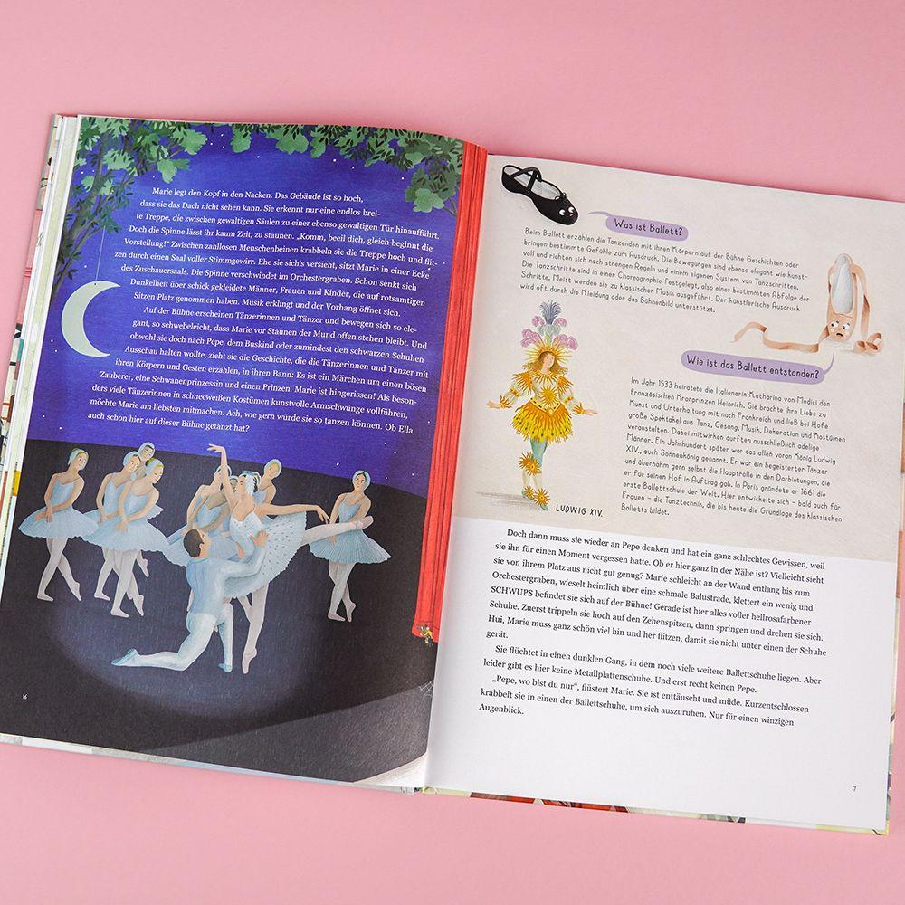 Beispielinhalt (Bild) Alles tanzt - Eine Maus wirbelt durch Stepp und Ballett