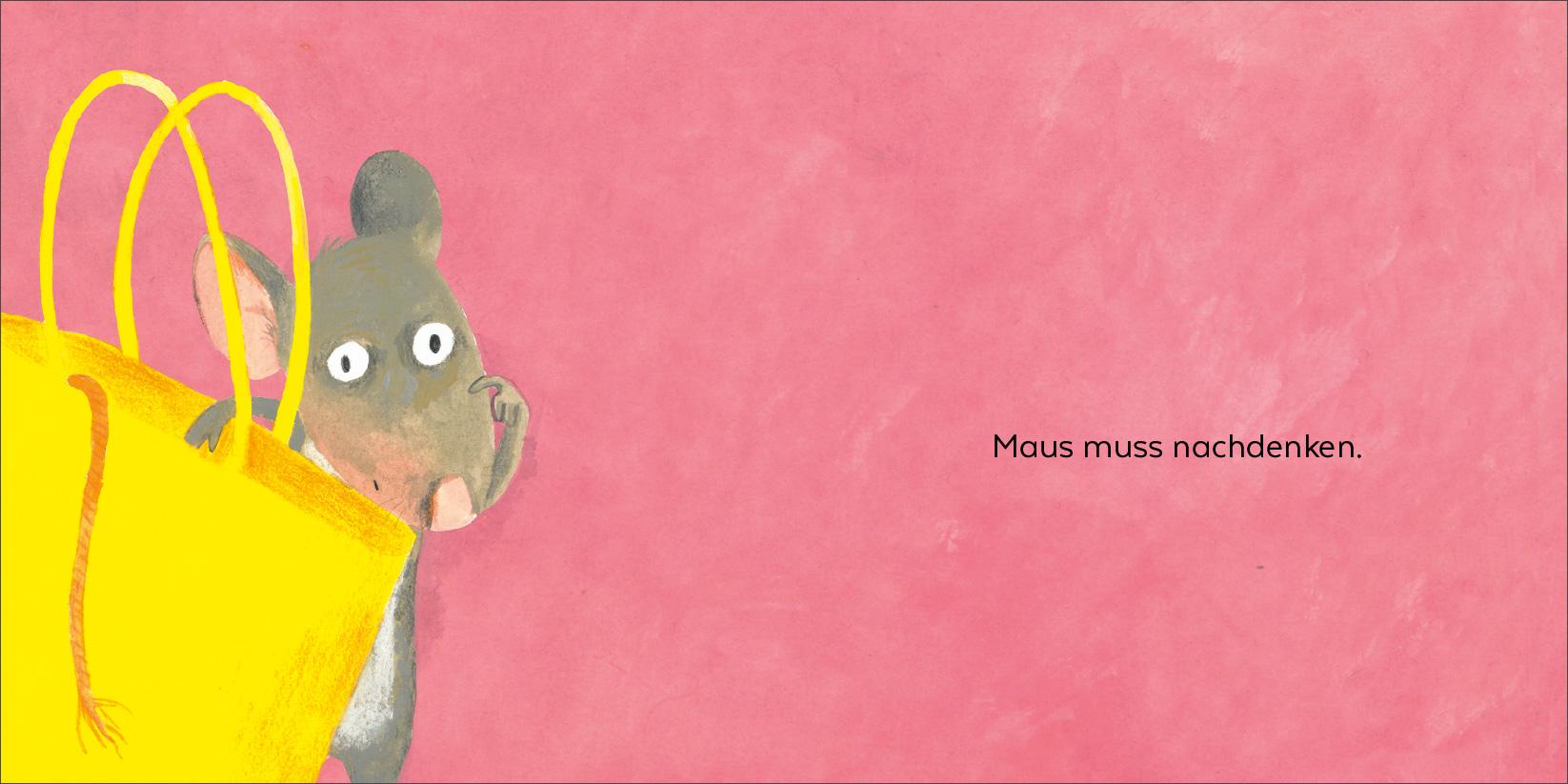 Beispielinhalt (Bild) Maus geht auf große Reise