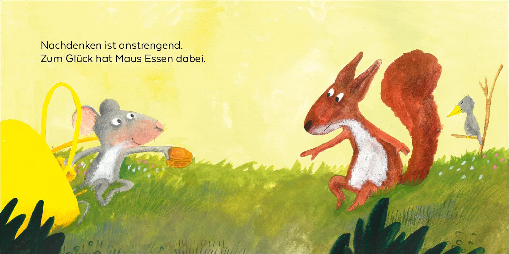 Beispielinhalt (Bild) Maus geht auf große Reise