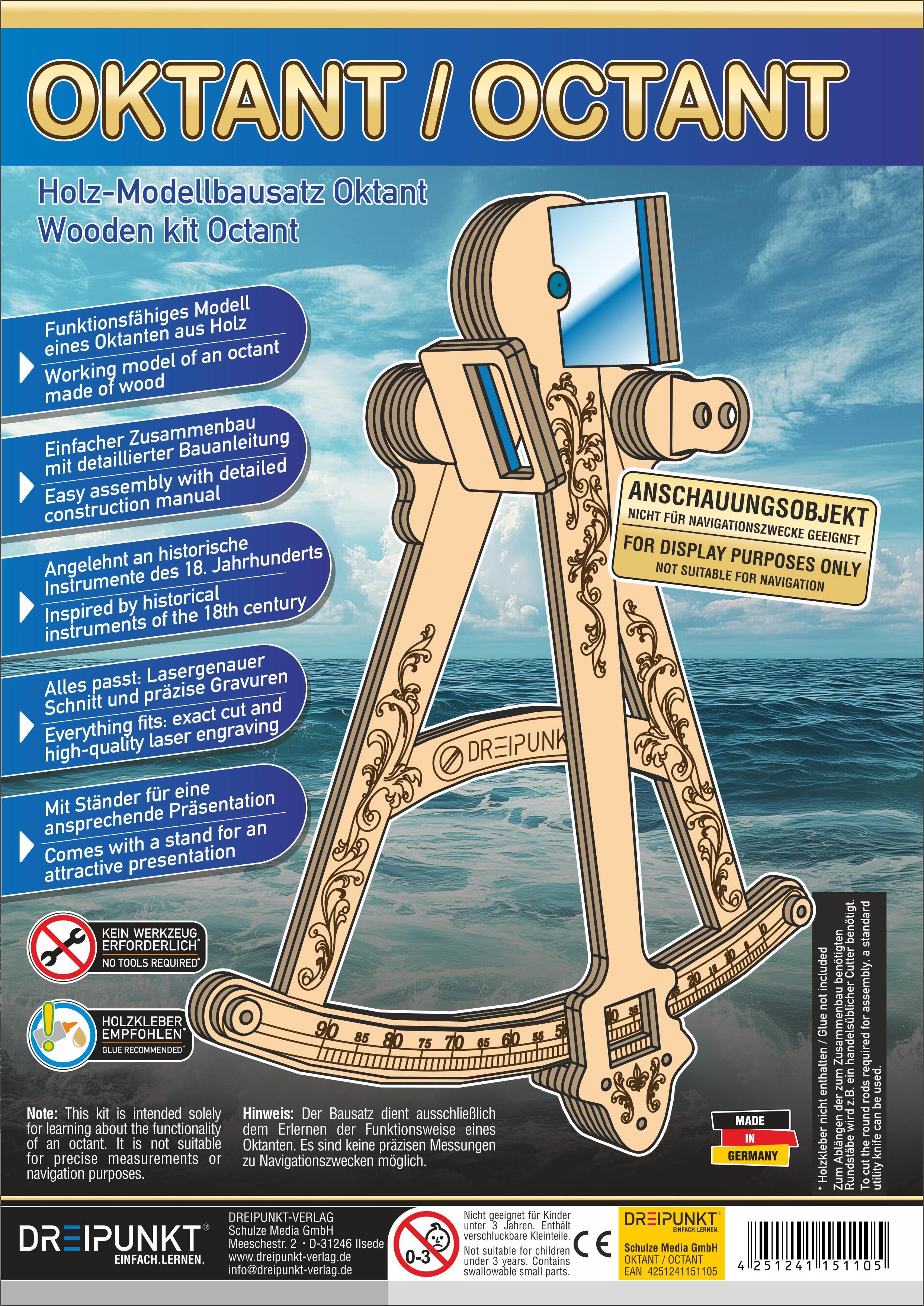 Vorderes Coverbild Bausatz Oktant