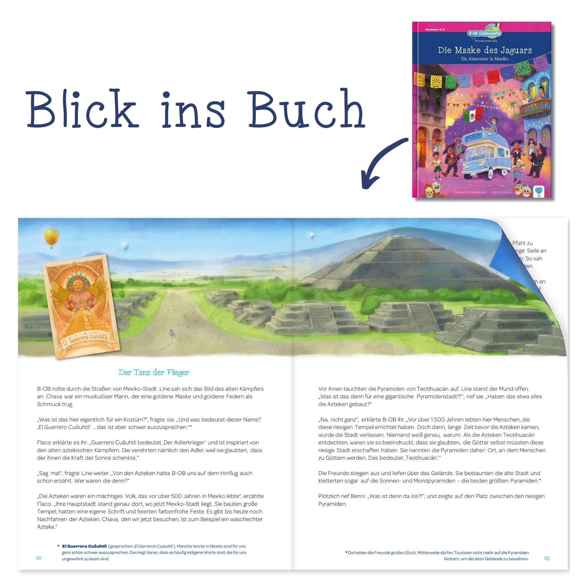 Beispielinhalt (Bild) Die Maske des Jaguars