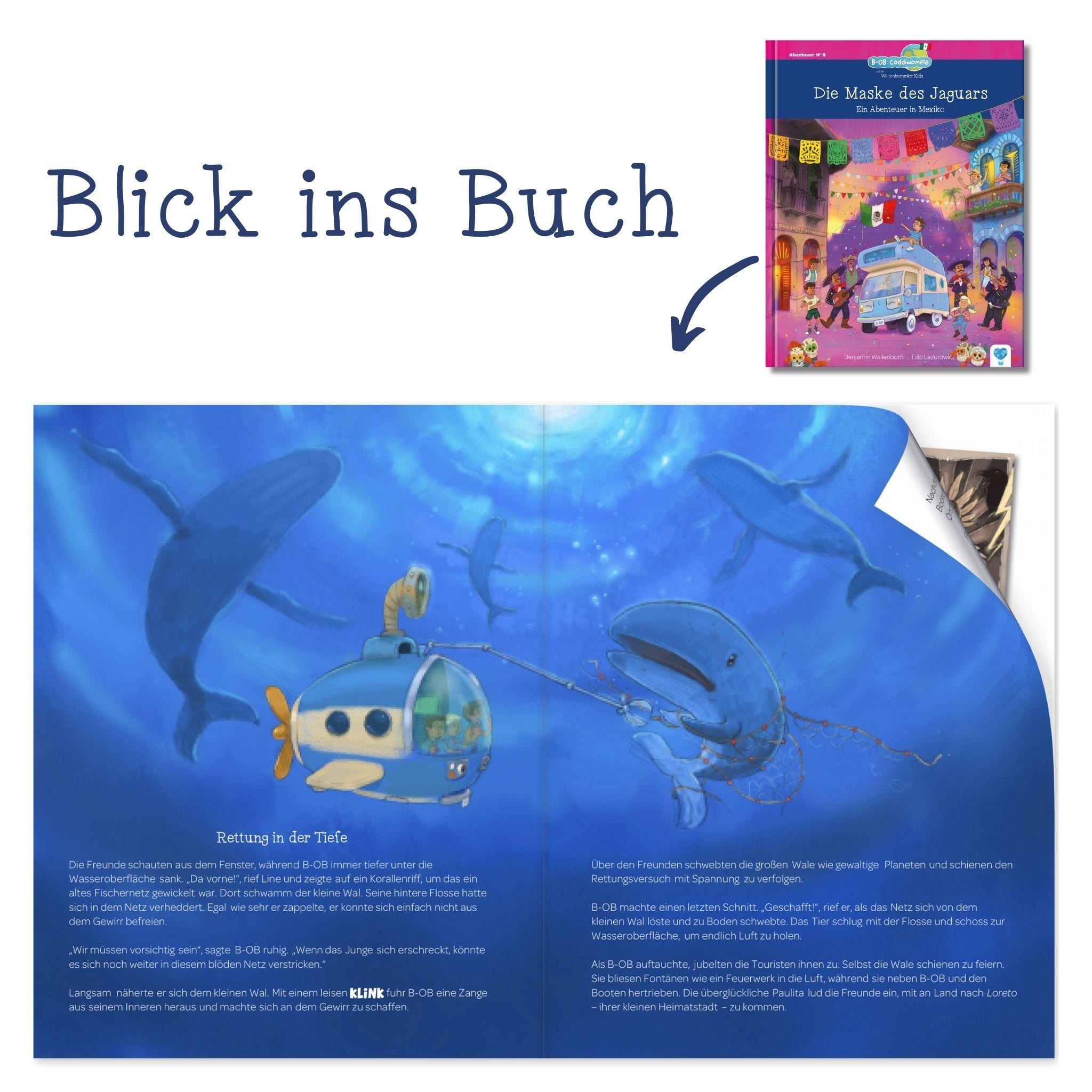 Beispielinhalt (Bild) Die Maske des Jaguars