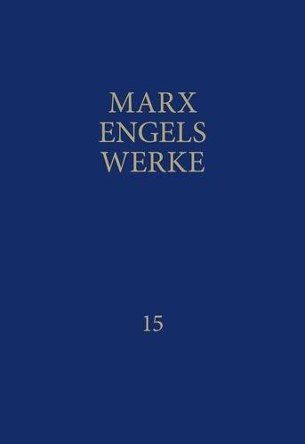 Vorderes Coverbild MEW / Marx-Engels-Werke Band 15
