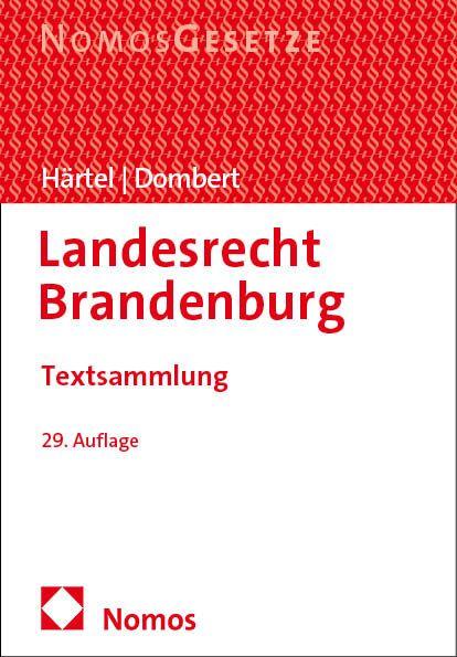 Vorderes Coverbild Landesrecht Brandenburg
