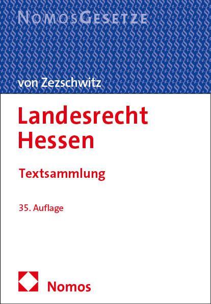 Vorderes Coverbild Landesrecht Hessen