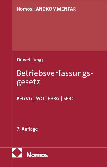 Vorderes Coverbild Betriebsverfassungsgesetz