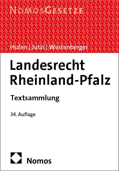 Vorderes Coverbild Landesrecht Rheinland-Pfalz