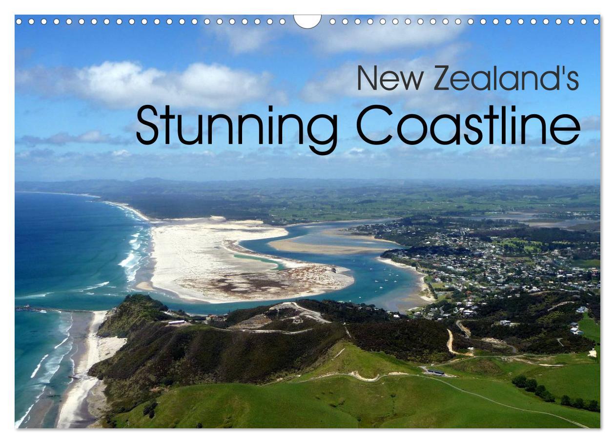 Vorderes Coverbild New Zealand's Stunning Coastline (Wall Calendar 2026 DIN A3 landscape), CALVENDO 12 Month Wall Calendar