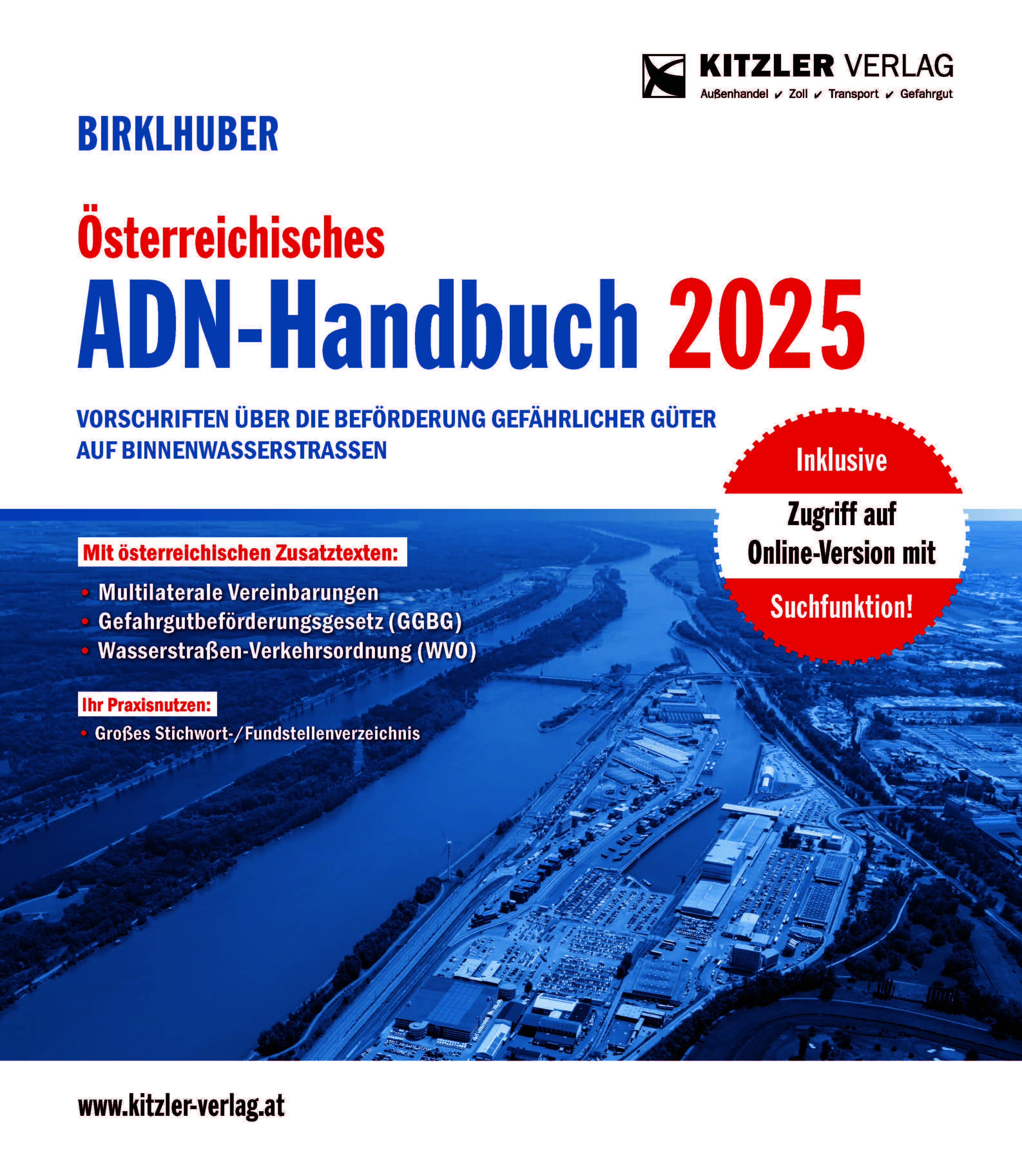 Vorderes Coverbild Österreichisches ADN-Handbuch 2025