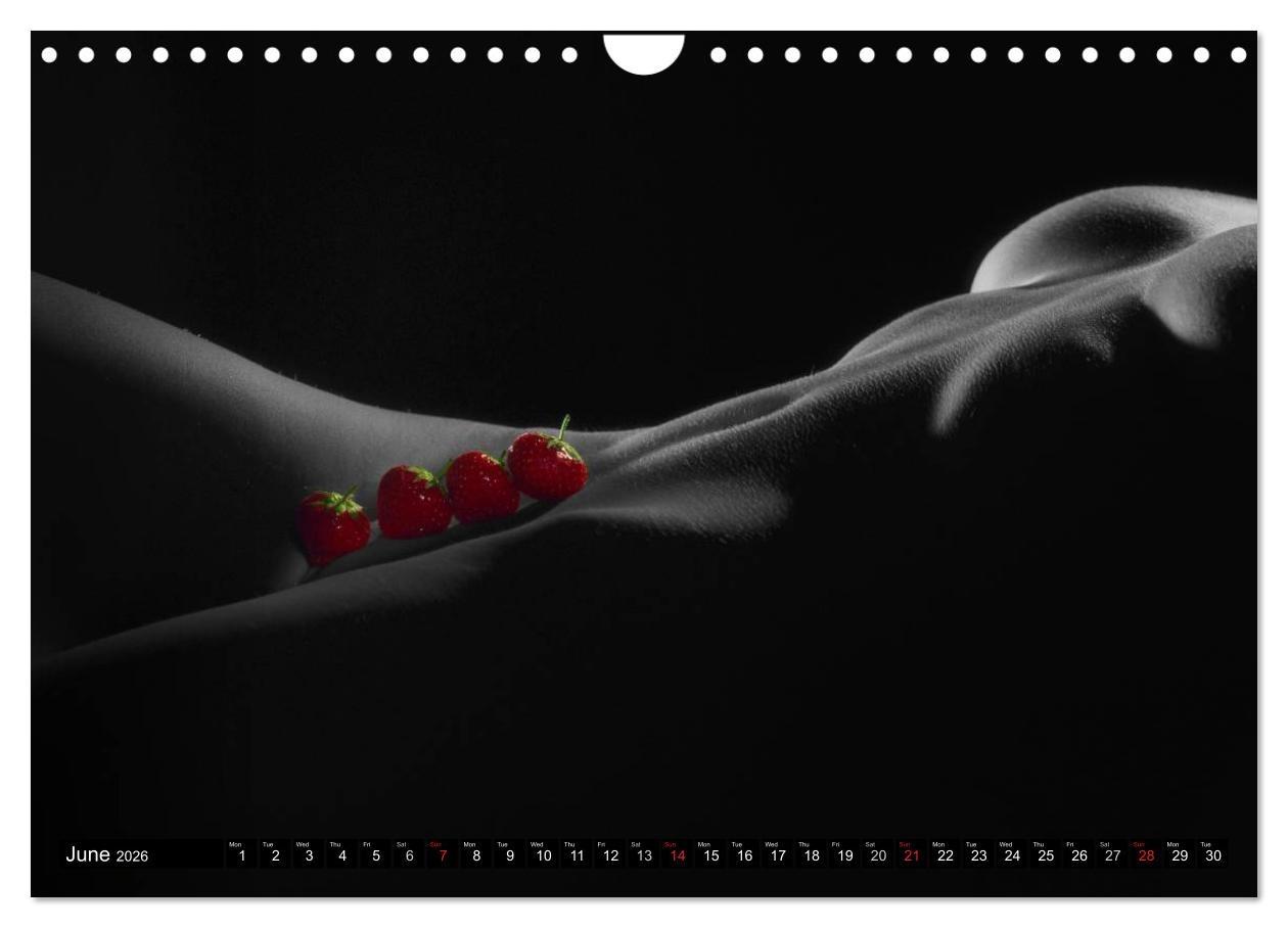 Beispielinhalt (Bild) Fruit Nudes (Wall Calendar 2026 DIN A4 landscape), CALVENDO 12 Month Wall Calendar