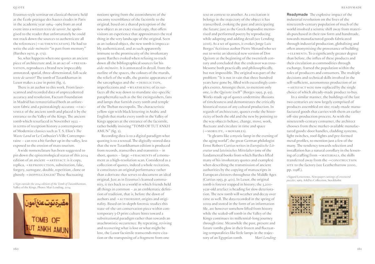 Beispielinhalt (Bild) Provenance in Architecture