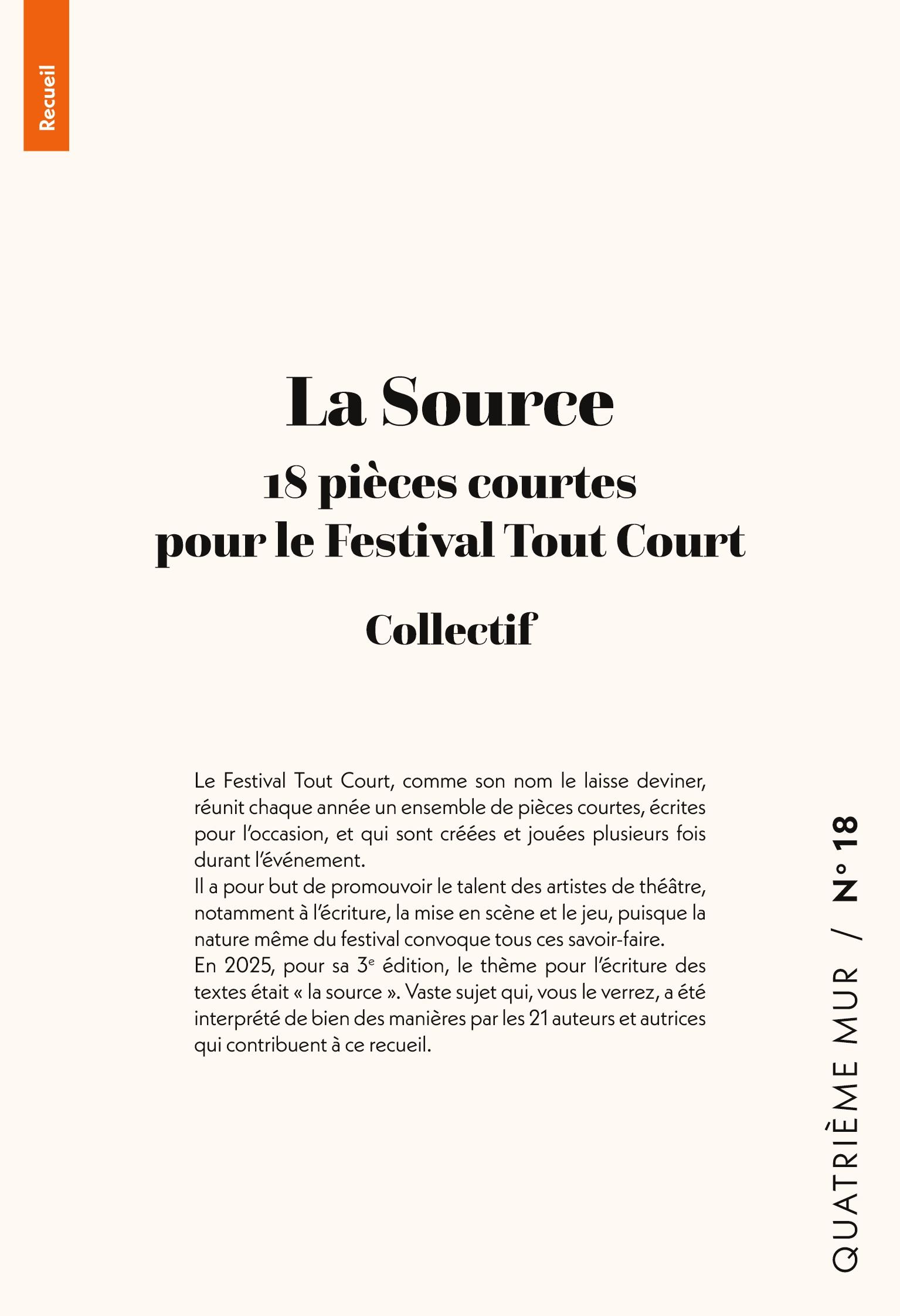 Vorderes Coverbild La Source
