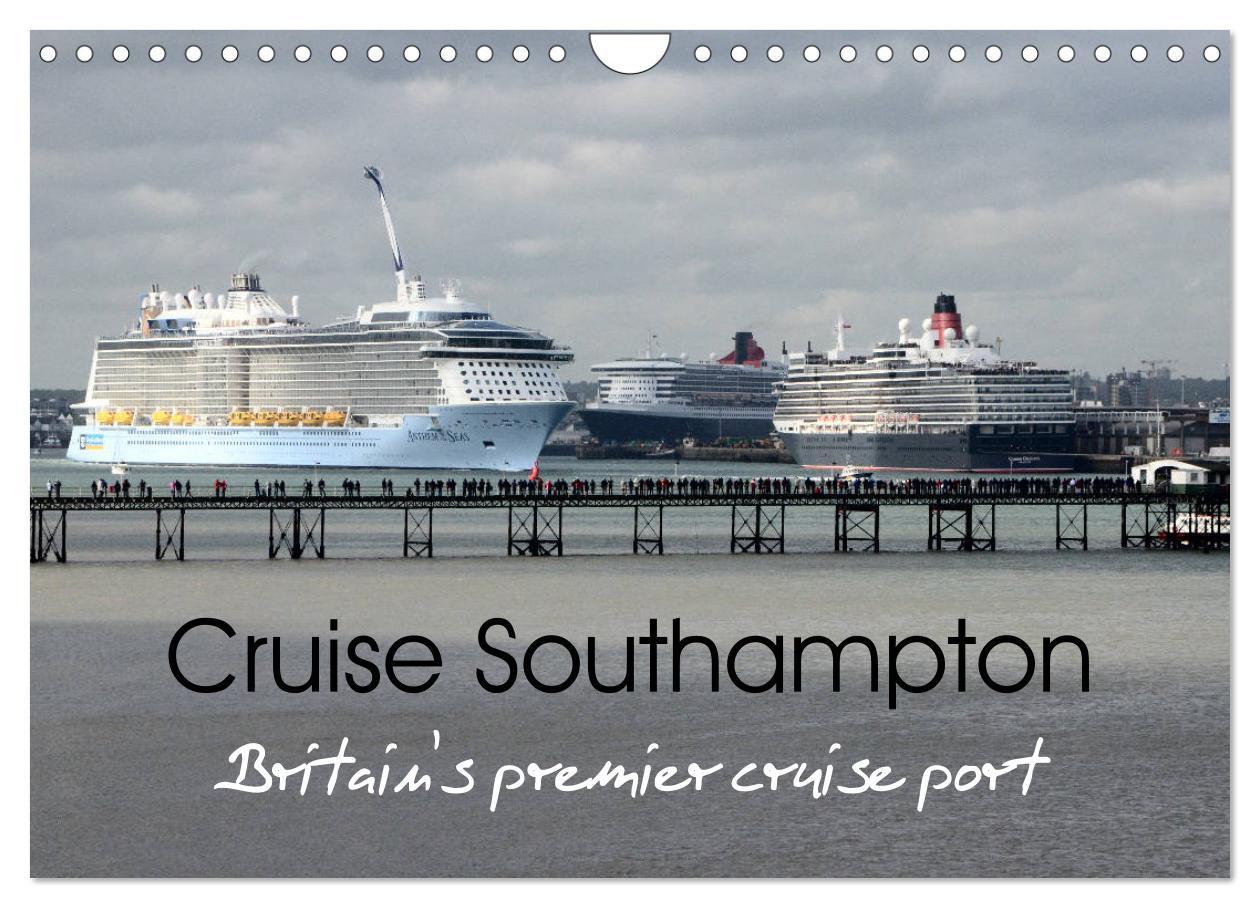 Vorderes Coverbild Cruise Southampton (Wall Calendar 2026 DIN A4 landscape), CALVENDO 12 Month Wall Calendar