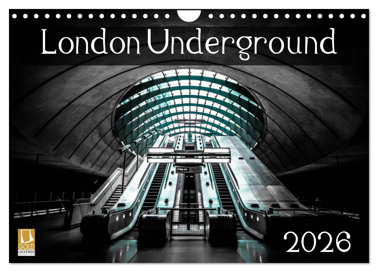 Vorderes Coverbild London Underground 2026 (Wall Calendar 2026 DIN A4 landscape), CALVENDO 12 Month Wall Calendar