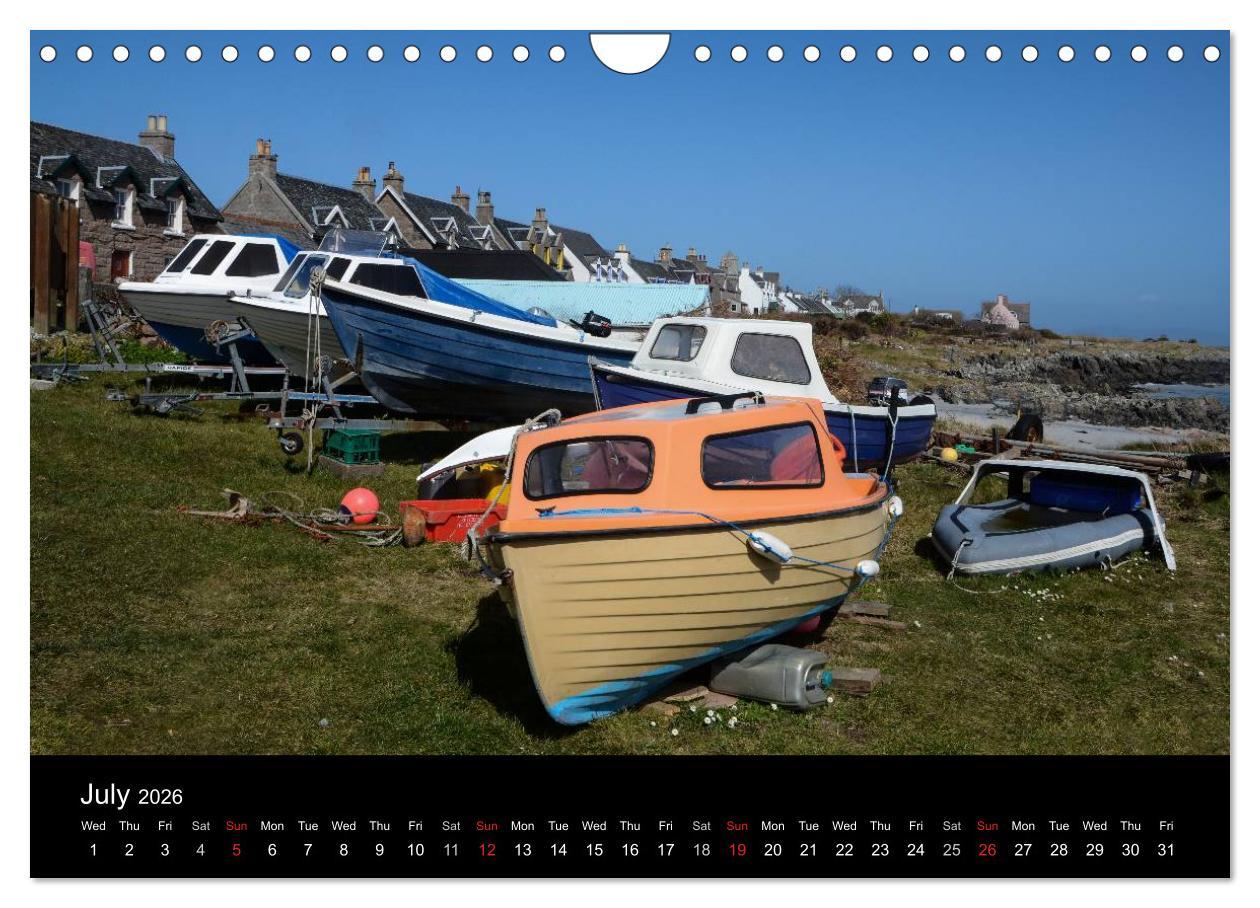 Beispielinhalt (Bild) Iona Scotland's Mystical Isle (Wall Calendar 2026 DIN A4 landscape), CALVENDO 12 Month Wall Calendar