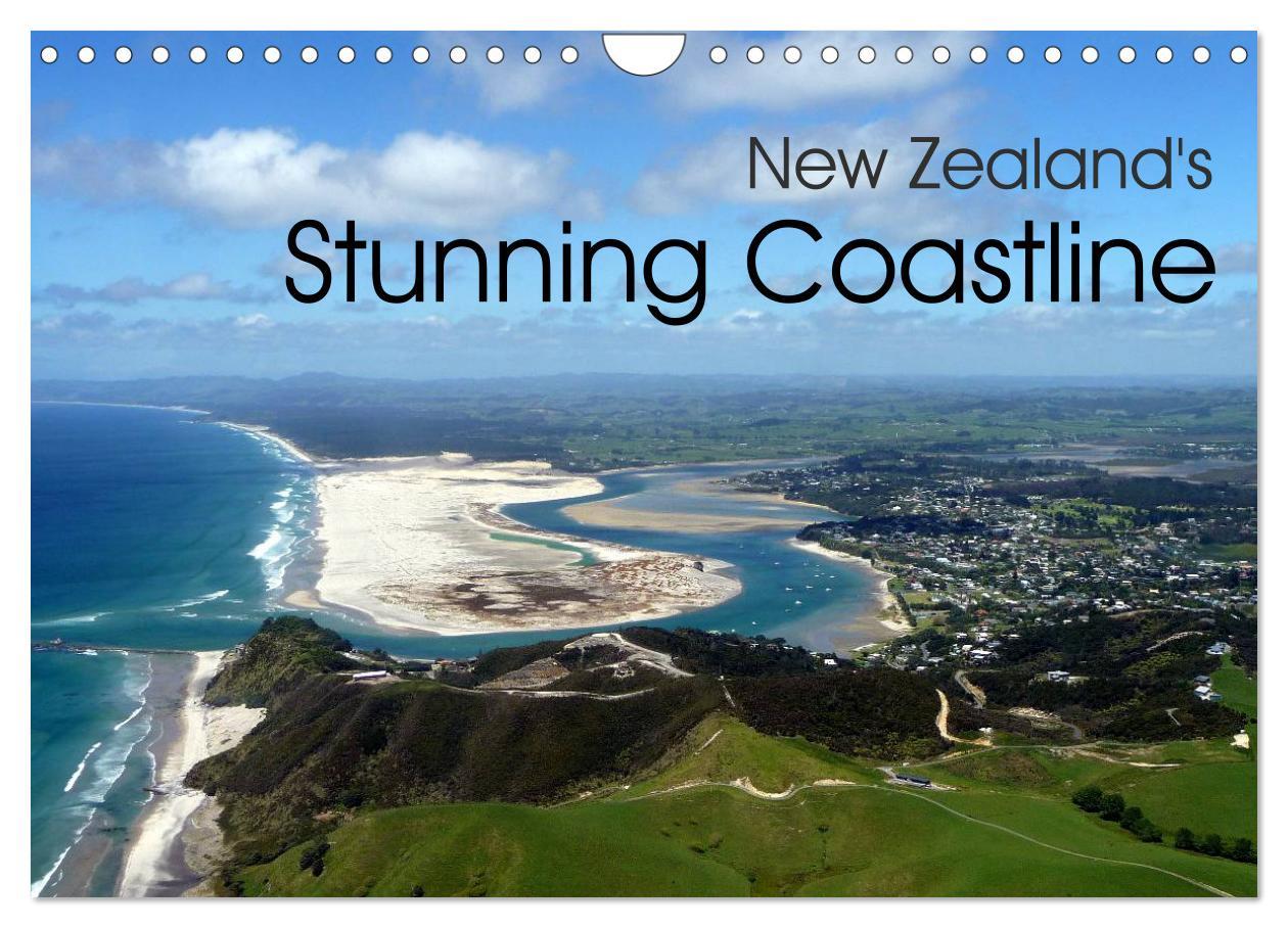 Vorderes Coverbild New Zealand's Stunning Coastline (Wall Calendar 2026 DIN A4 landscape), CALVENDO 12 Month Wall Calendar