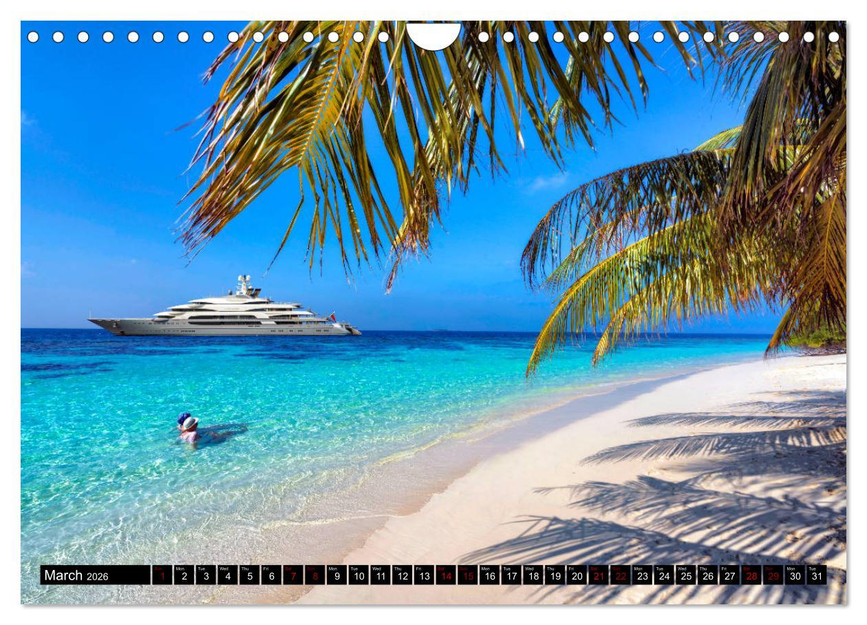 Beispielinhalt (Bild) SUPERYACHTS (Wall Calendar 2026 DIN A4 landscape), CALVENDO 12 Month Wall Calendar