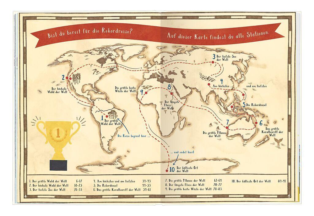 Beispielinhalt (Bild) Verrückte Rekorde