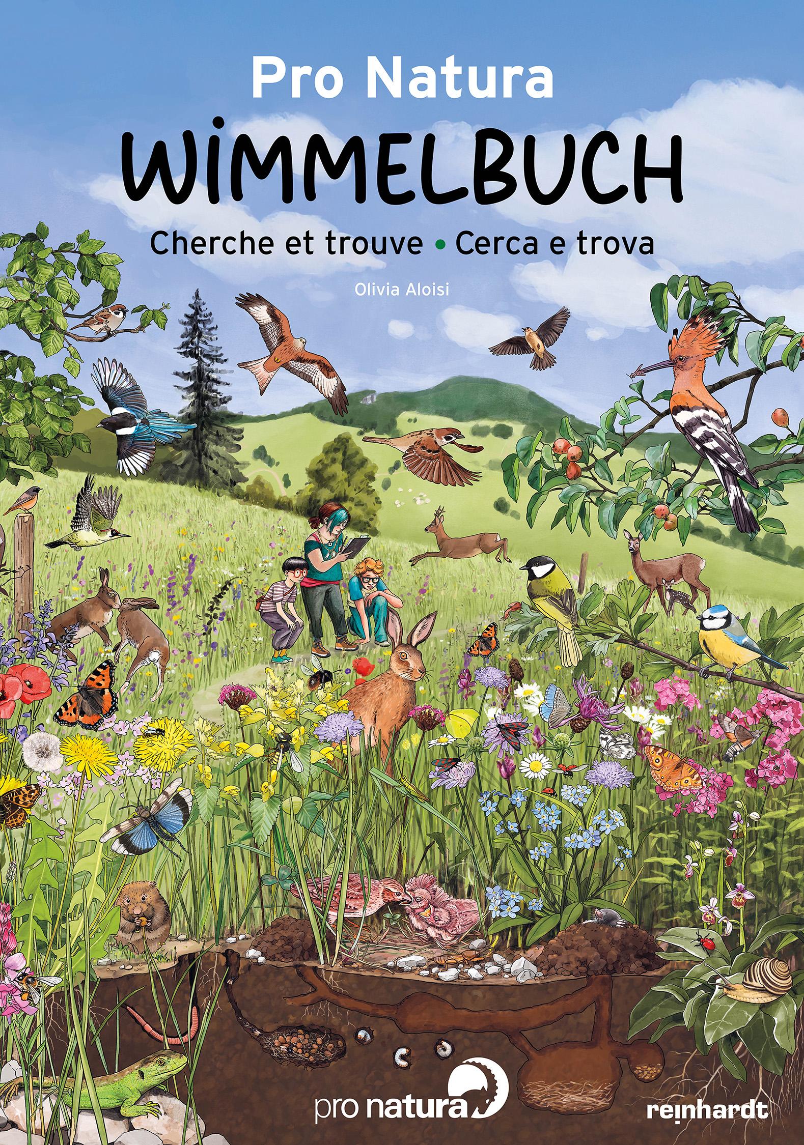 Vorderes Coverbild Pro Natura Wimmelbuch