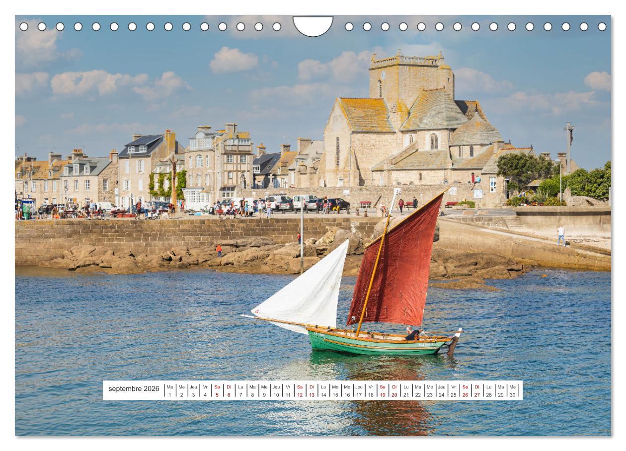 Beispielinhalt (Bild) J'adore Le Cotentin (Calendrier mural 2026 DIN A4 vertical), CALVENDO calendrier mensuel