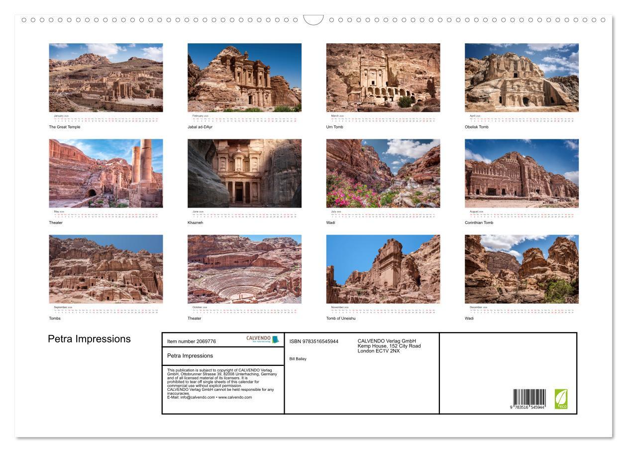 Beispielinhalt (Bild) Petra Impressions (Wall Calendar 2026 DIN A2 landscape), CALVENDO 12 Month Wall Calendar